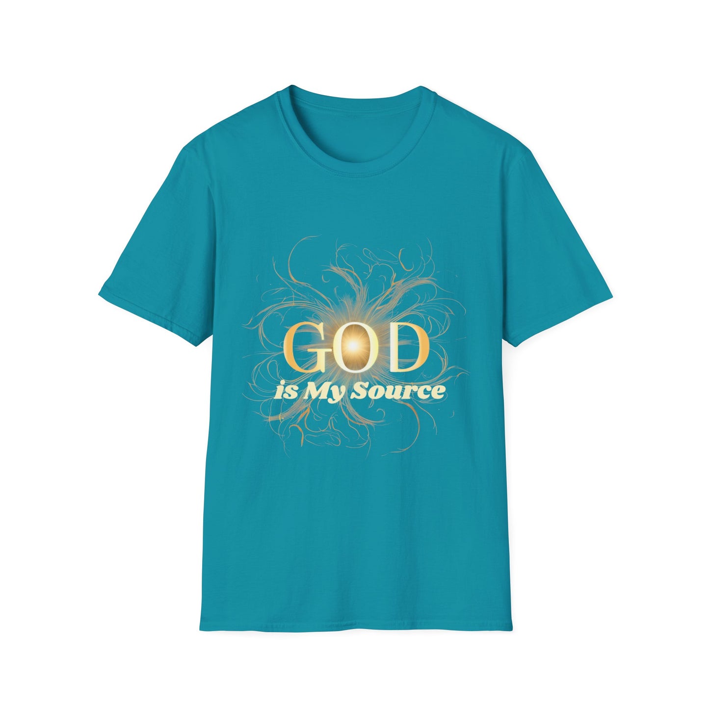 Inspirational Unisex T-Shirt - 'God is My Source'