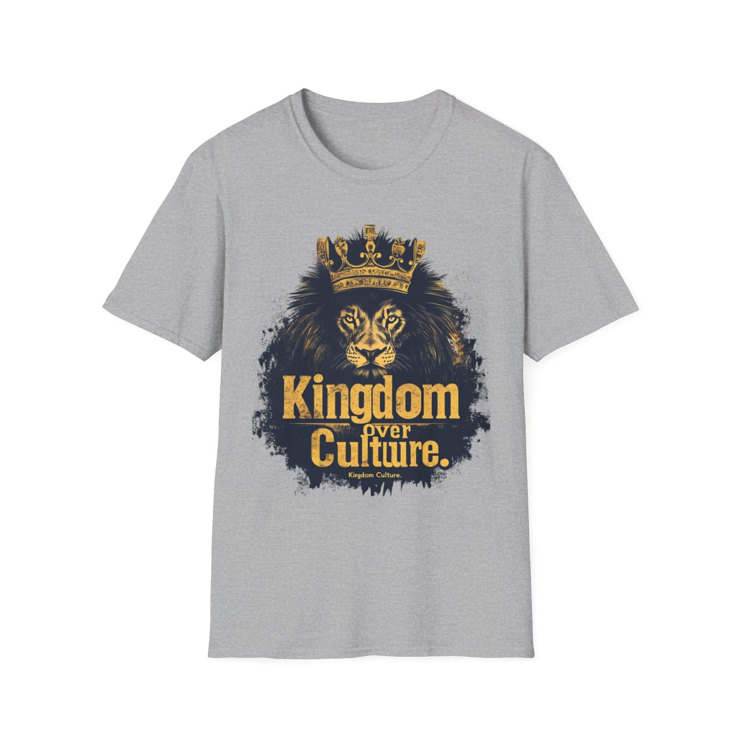 Kingdom over Culture Unisex Softstyle T-Shirt - Bold Graphic Tee