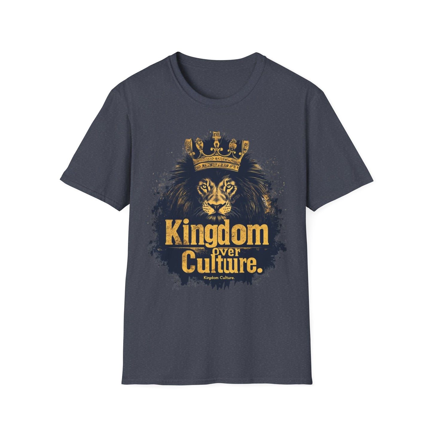 Kingdom over Culture Unisex Softstyle T-Shirt - Bold Graphic Tee