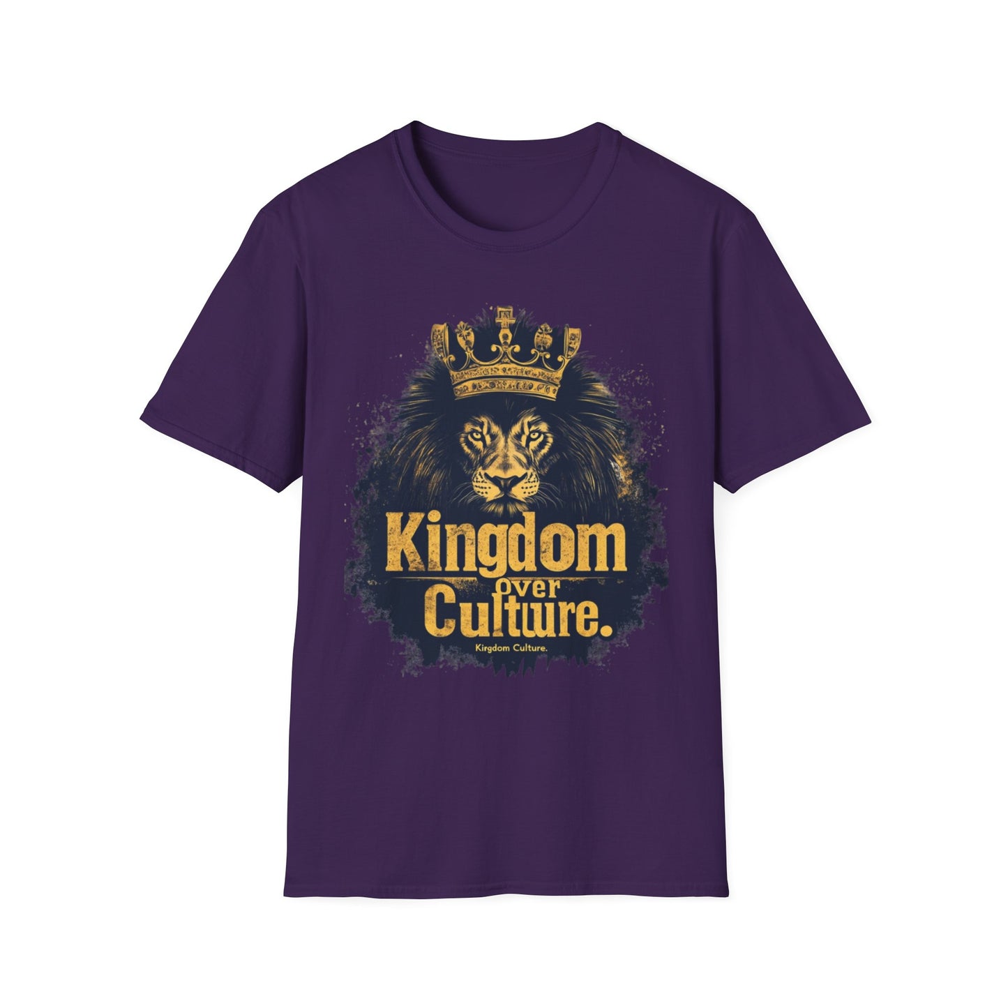 Kingdom over Culture Unisex Softstyle T-Shirt - Bold Graphic Tee